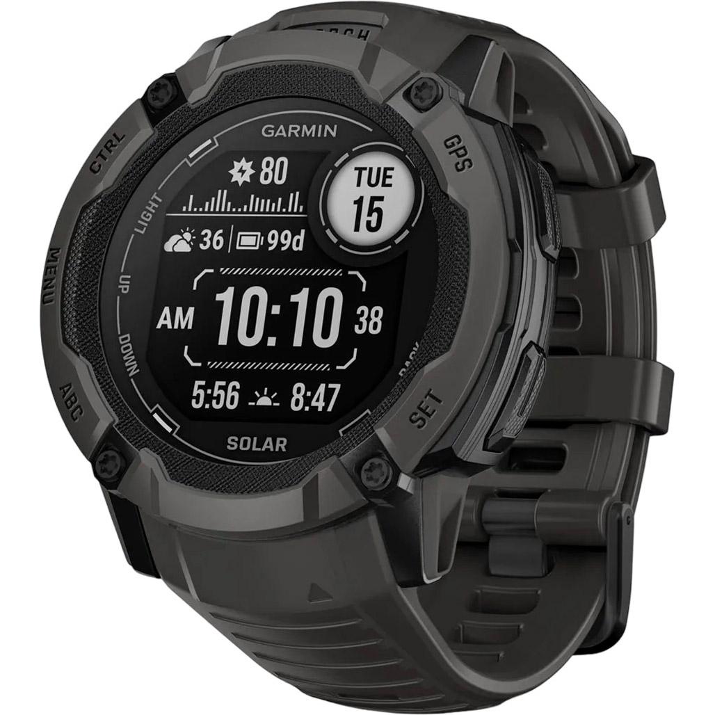 Смарт-часы Garmin Instinct 2X Solar Graphite (010-02805-10/00)