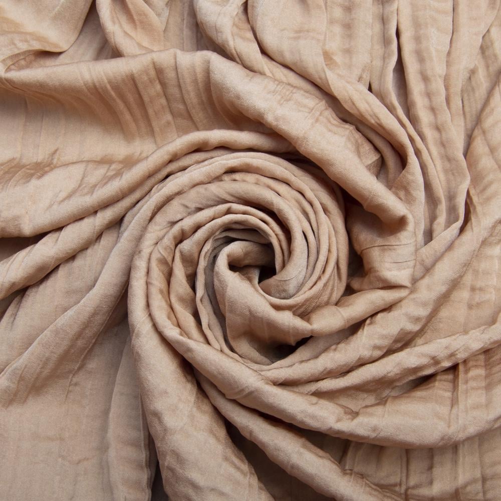 Тканина плательна шовк креш Джура 108 гр/м2 беж