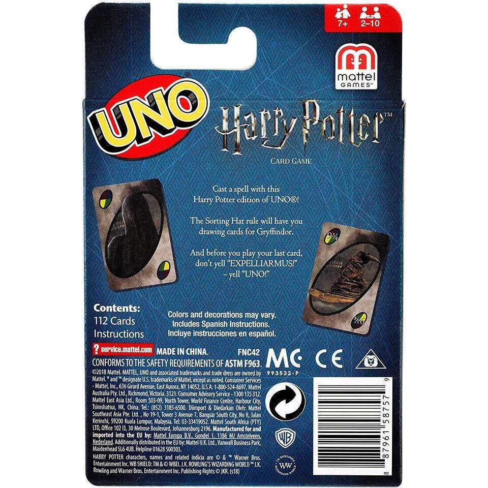 Настільна гра Uno карти Гаррі Поттер (2140062002) - фото 4