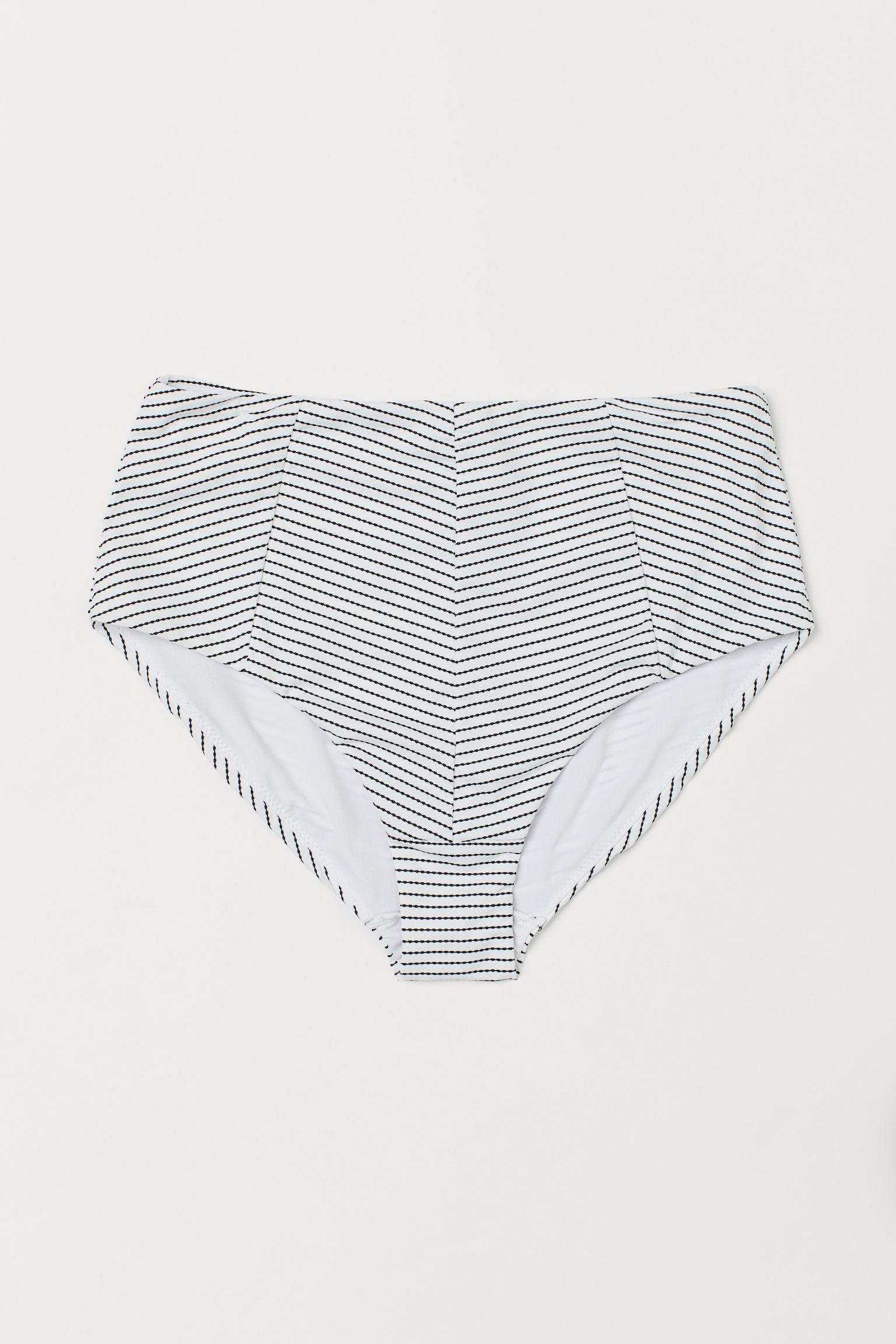 Трусики купальные H&M Полоска р. 42 Белый (10036008867)