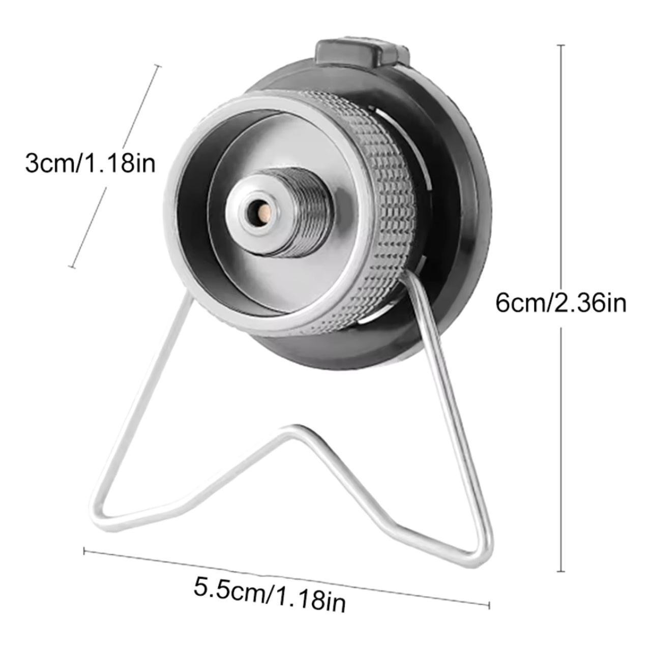 Перехідник для газового пальника з Epi-gas на цанговий балон Zyzy з ніжками (2052946004) - фото 3 Перехідник для газового пальника з Epi-gas на цанговий балон Zyzy з ніжками (2052946004) - фото 3