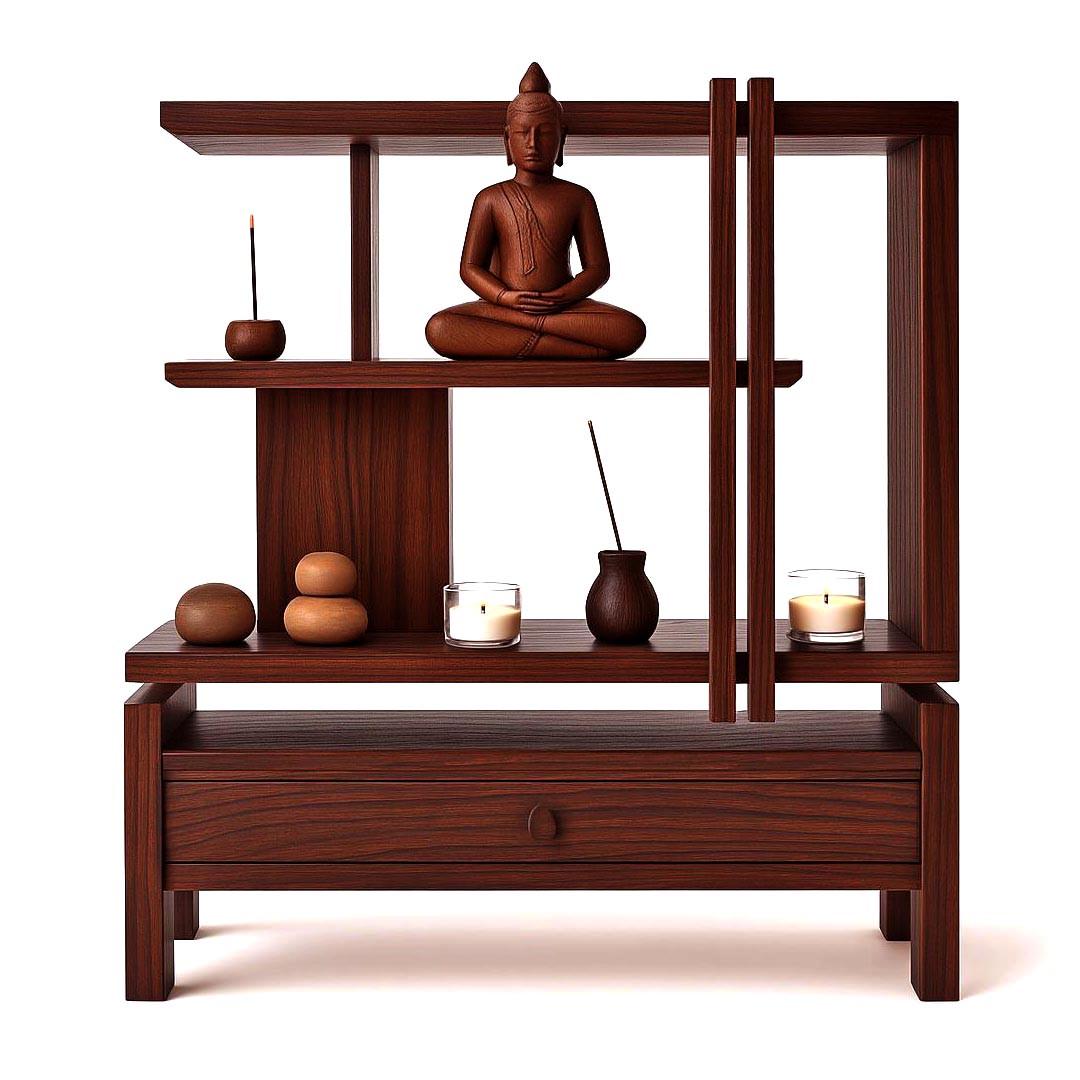 Алтарь для медитации из дерева Арчин Савоярди (ЛАТ-009415)