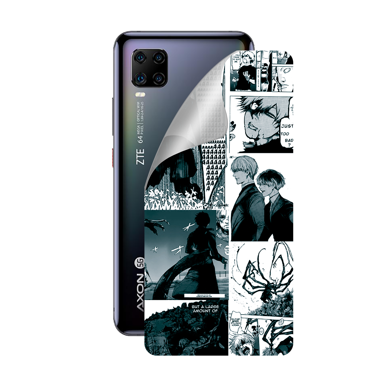 Полиуретановая пленка для ZTE Axon 11 5G серии Print Armor