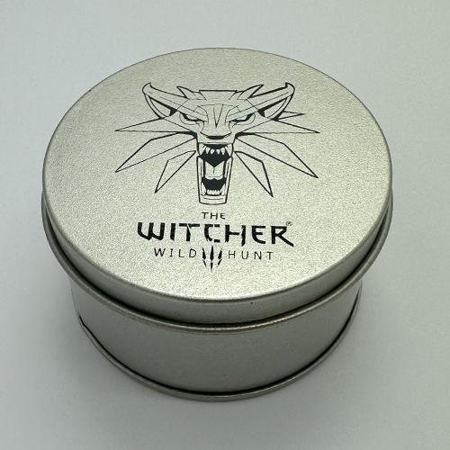 Запонки для рубашки Ведьмак Cufflinks Witcher в боксе - фото 2