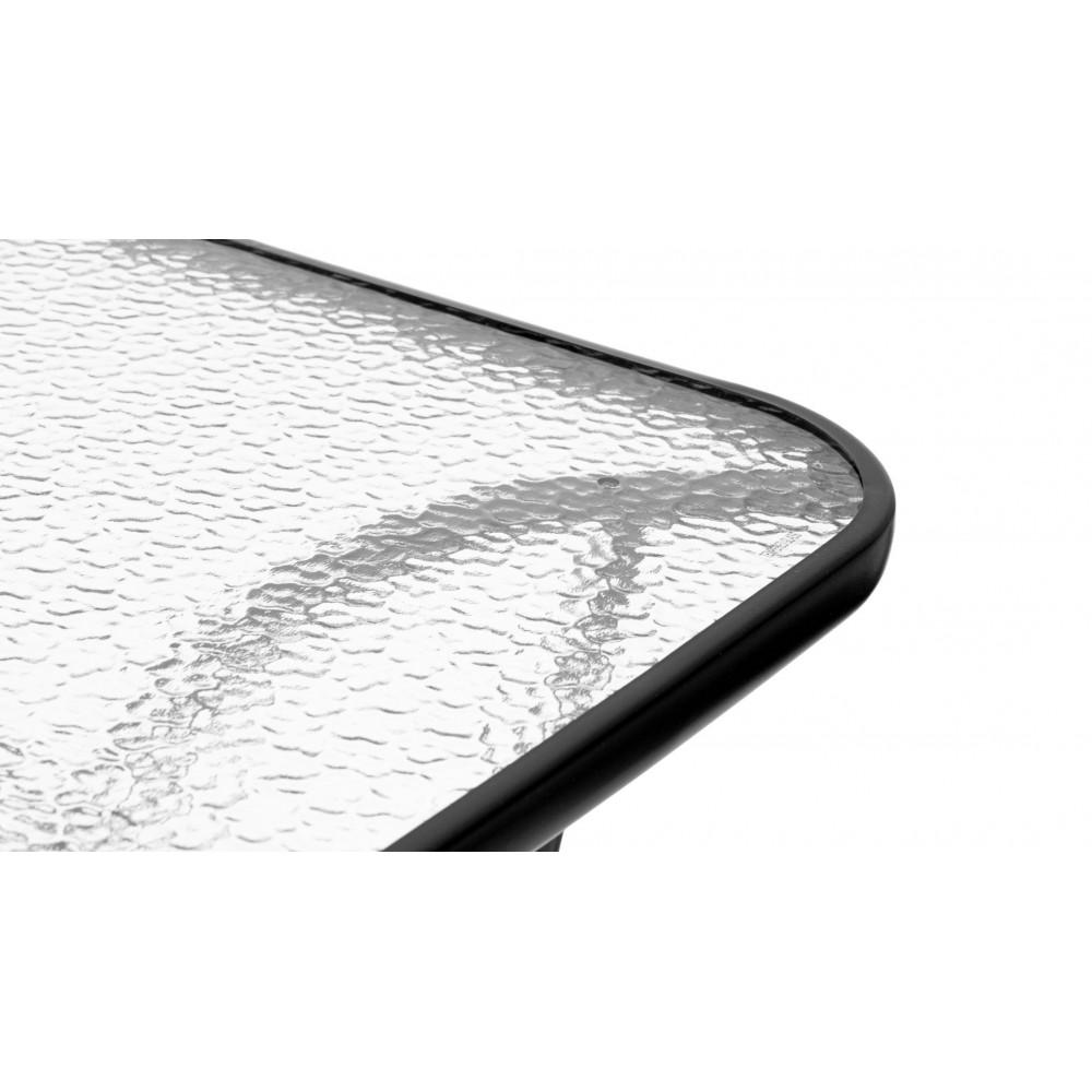 Стіл квадратний Bonro B-12070 чорний (4240052312) - фото 6