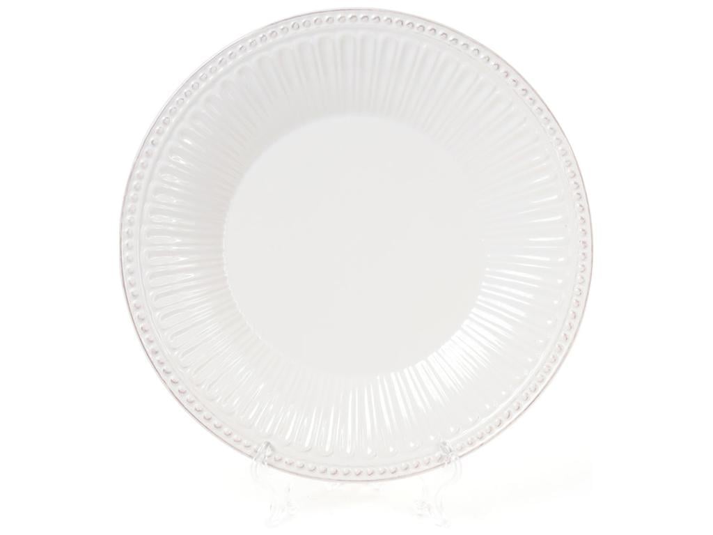 Тарелка обеденная 25,2 см Белый (BDI-545-320)