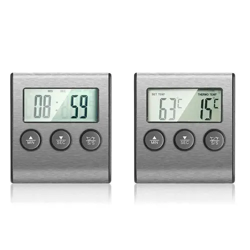 Термометр кухонный TP-700 с выносным щупом и таймером ( 31022) - фото 7 Термометр кухонный TP-700 с выносным щупом и таймером ( 31022) - фото 7