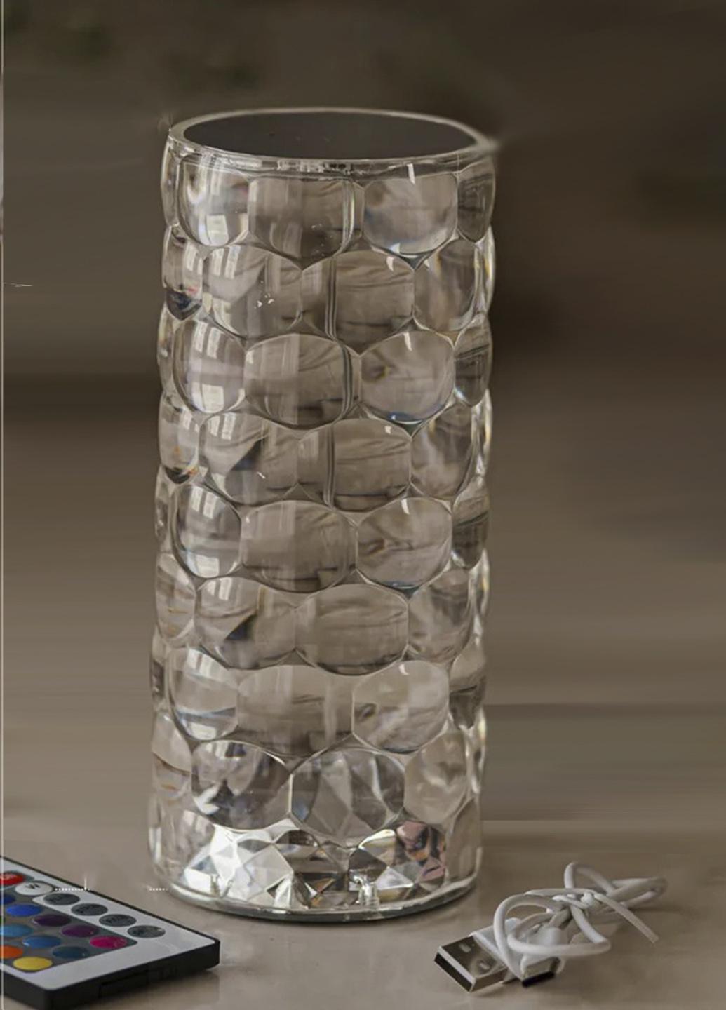 Настольная лампа сенсорная Imagic Алмаз RGB на 16 цветов Прозрачный (547845) Настольная лампа сенсорная Imagic Алмаз RGB на 16 цветов Прозрачный (547845)