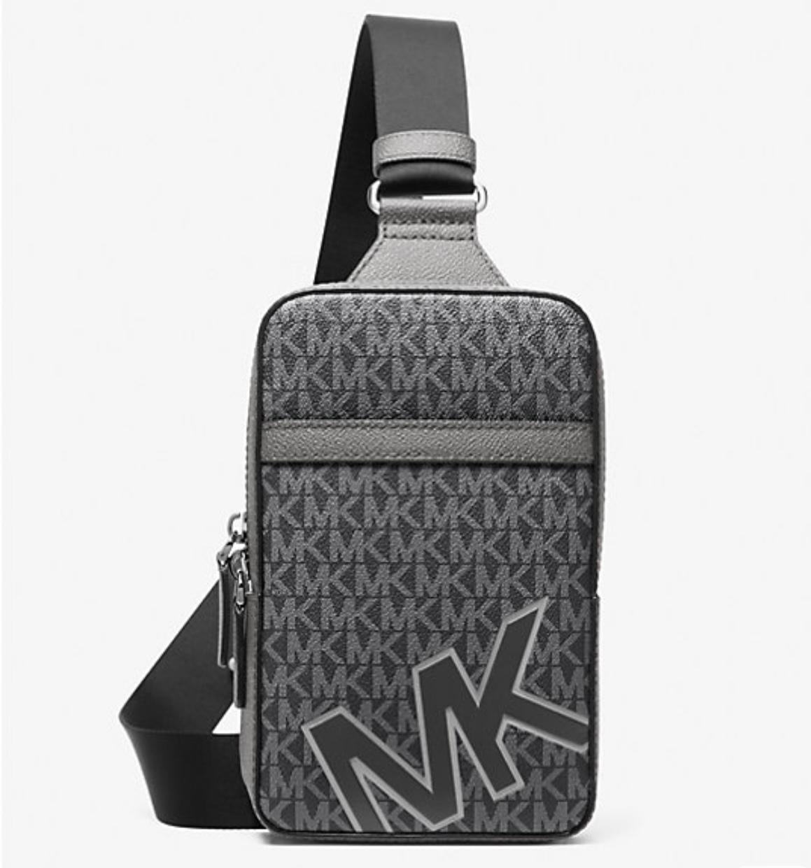 Мужская сумка Michael Kors Cooper Medium Signature Logo Sling Pack