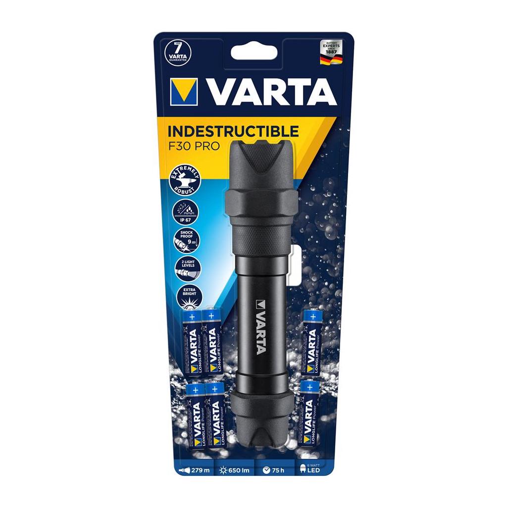 Фонарь Varta Indestructible F30 Pro LED 6хАА (18714101421) - фото 4