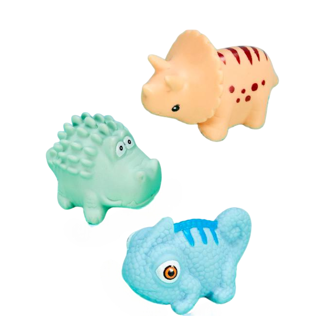 Детский игровой набор Bath Toys 638-14 для купания в наборе Дикие животные 3 шт. (2698827437)