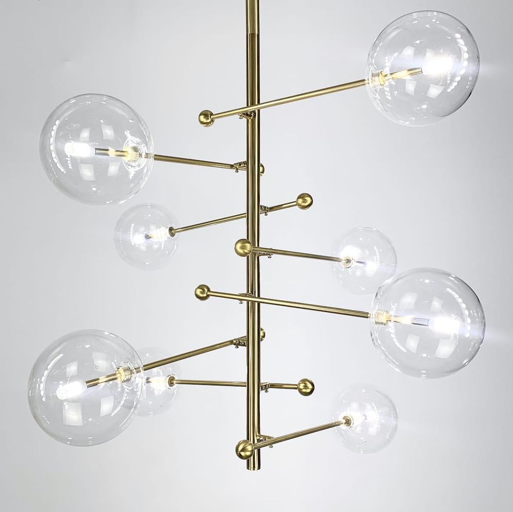 Люстра стильная каскадная на 6 плафонов (SA 28 AB) Люстра стильная каскадная на 6 плафонов (SA 28 AB)