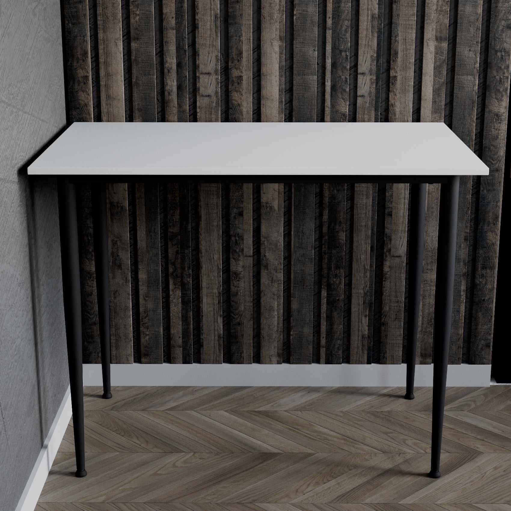 Стол универсальный Prime Ferrum-decor металл/ДСП 16 мм 750x1000x600 мм Черный/Белый (FRD-107623)