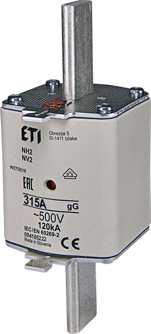 Запобіжник ETI NH-2/gG 315A 500V KOMBI (4185222)