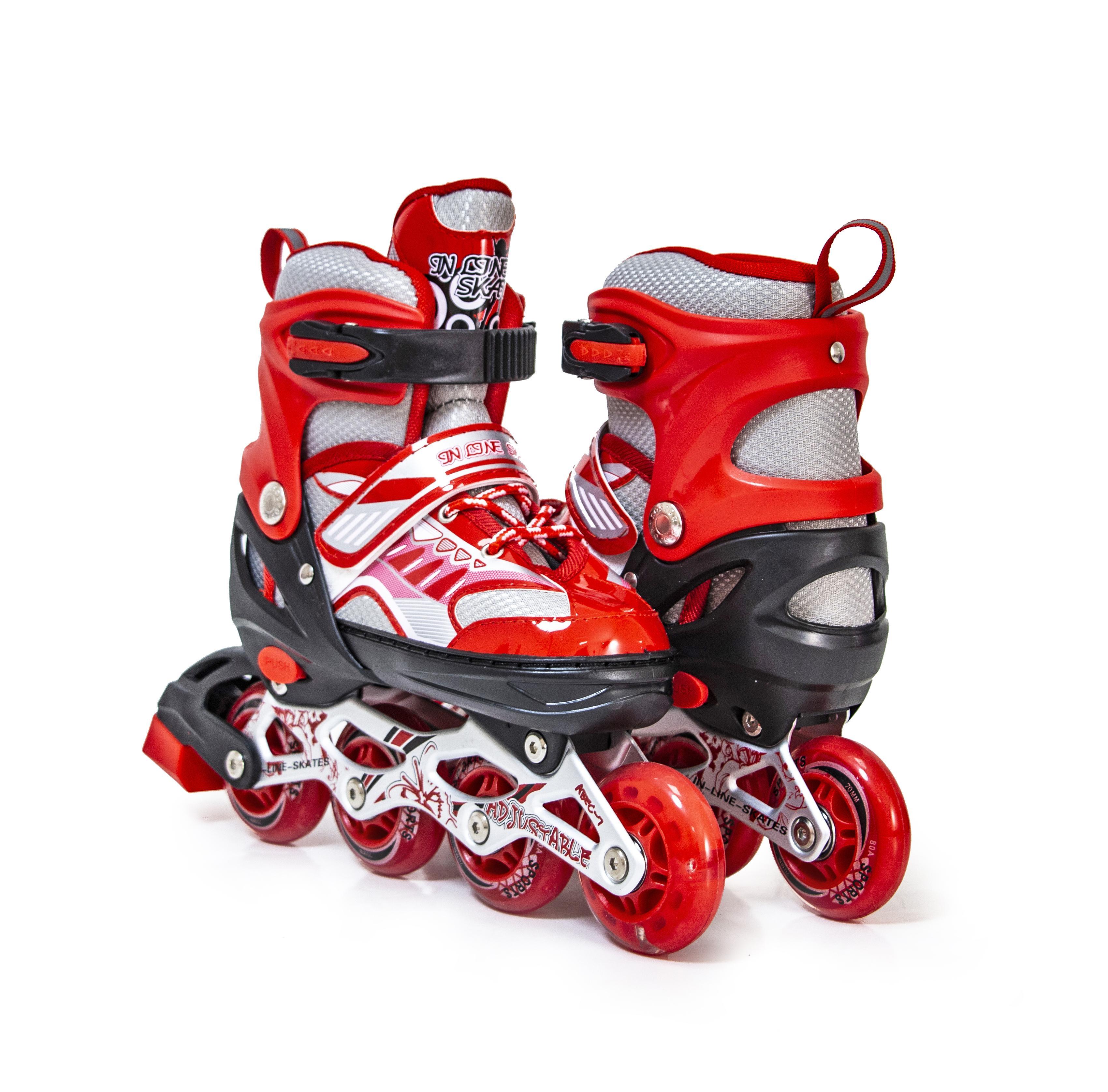Ролики Happy 2 розмір 38-42 Red