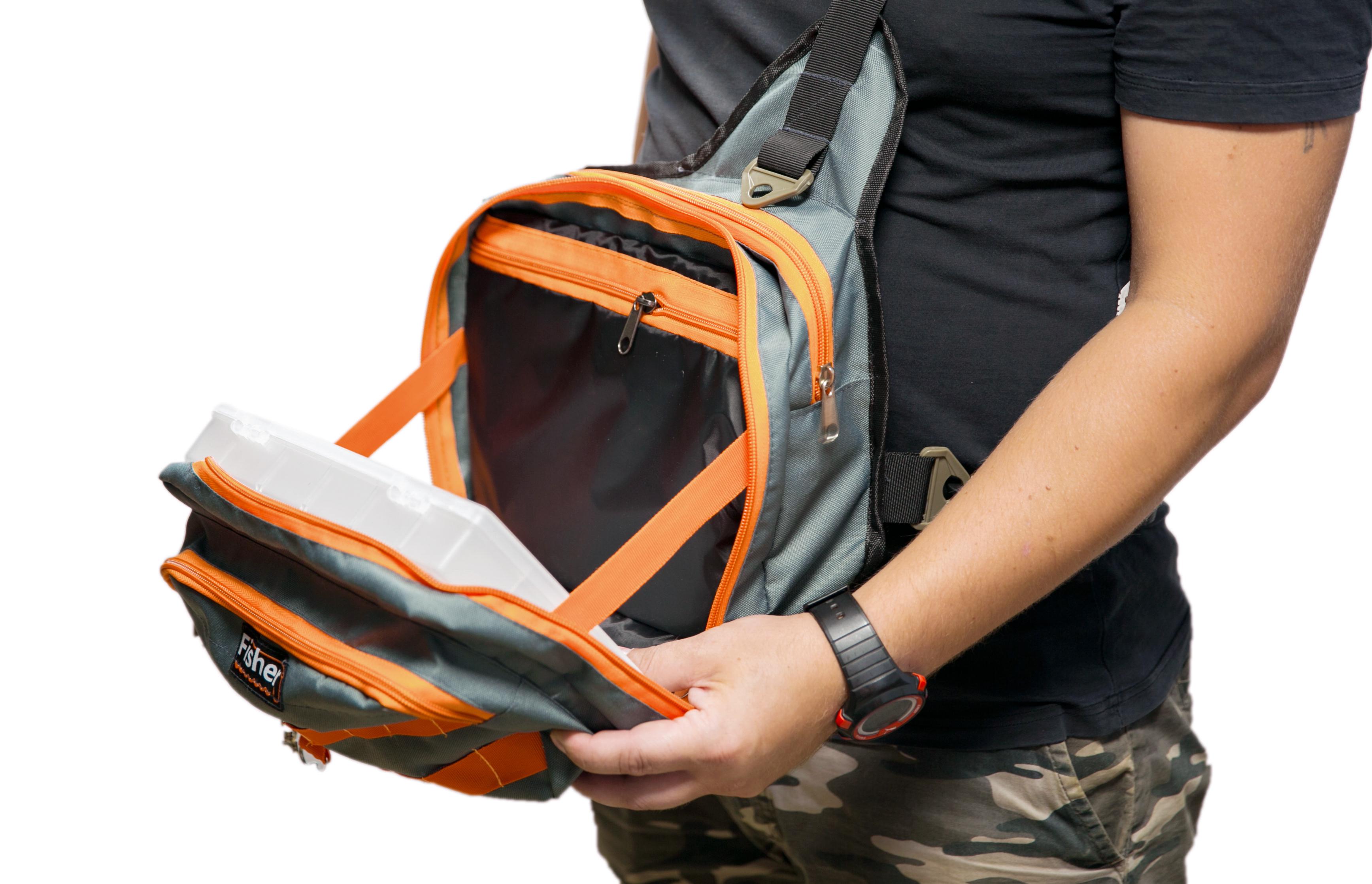 Портативна сумка для риболовлі Fisher (431543) - фото 2 Портативна сумка для риболовлі Fisher (431543) - фото 2