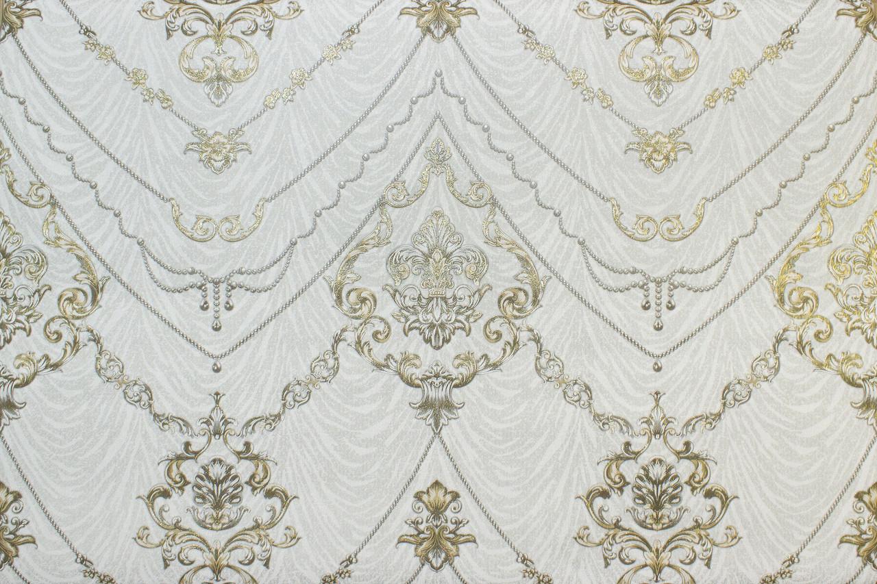 Обои универсальные LS 10,05х1,06 м Светло-серо-золотистый (1416/7) - фото 2 Обои универсальные LS 10,05х1,06 м Светло-серо-золотистый (1416/7) - фото 2