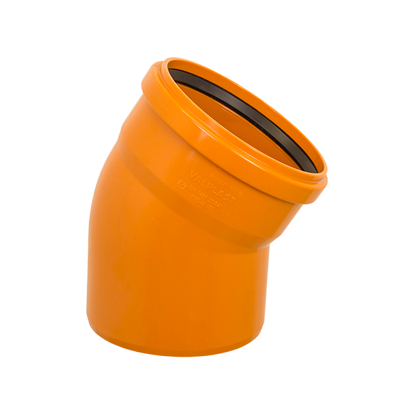 Коліно зовнішнє Valrom 110x30 мм