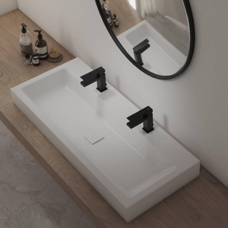 Смеситель для умывальника Steinberg 160 1000 S с открытием стока Черный матовый (1633860803) - фото 3 Смеситель для умывальника Steinberg 160 1000 S с открытием стока Черный матовый (1633860803) - фото 3