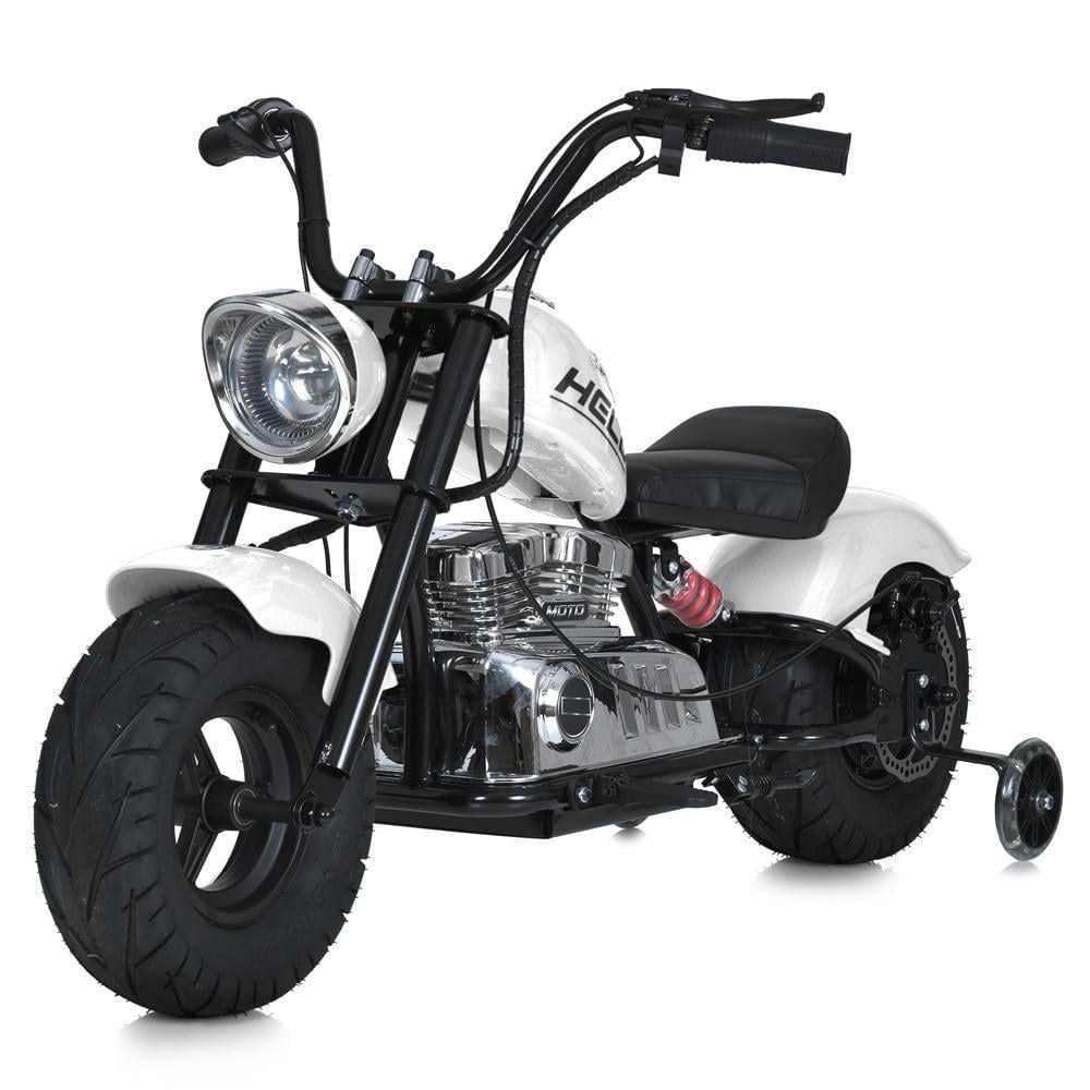 Дитячий електромотоцикл Bambi HELD M 6016AL 2-колісний 350W 36V Білий Дитячий електромотоцикл Bambi HELD M 6016AL 2-колісний 350W 36V Білий