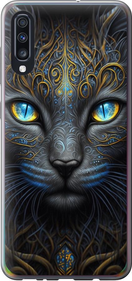 Чехол на Samsung Galaxy A70 2019 A705F Кошка (5548t-1675-42517)