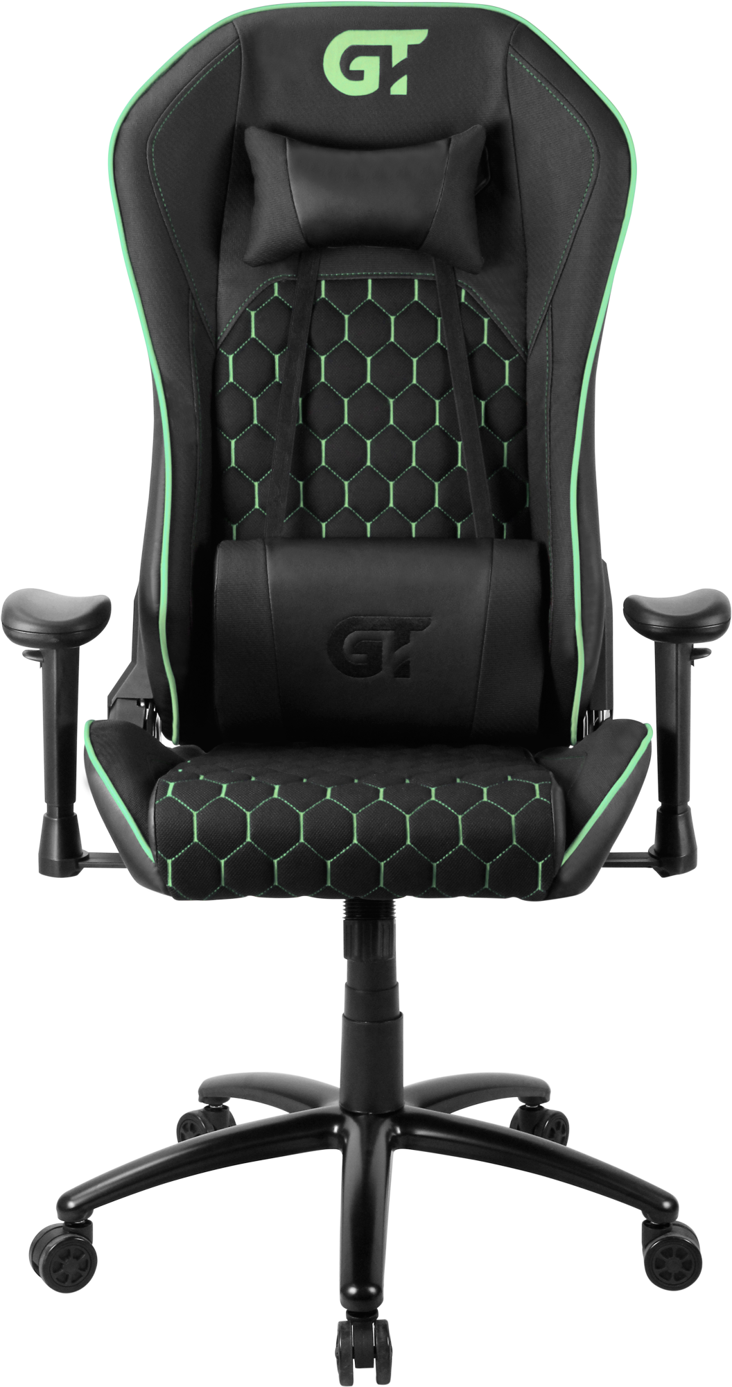 Кресло геймерское GT Racer X-5650 Black/Green