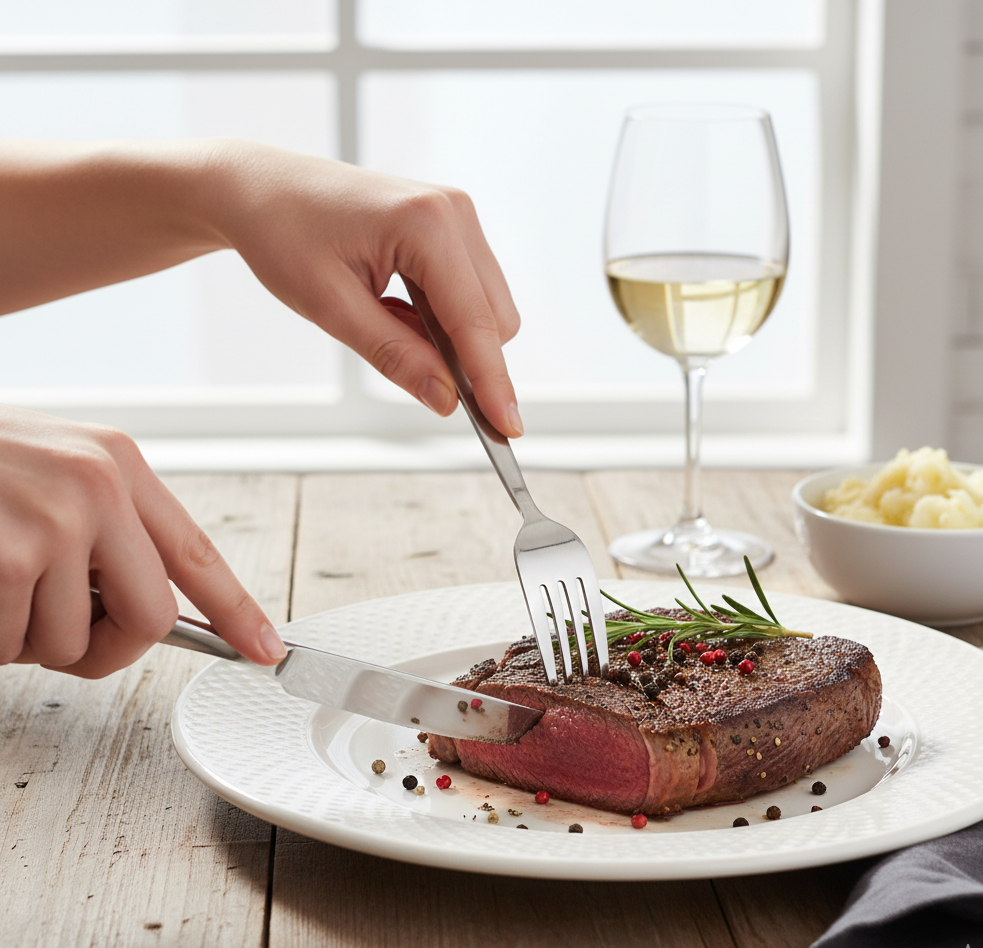 Набор столовых вилок Stenson из нержавеющей стали 3 шт. Mirage (30486) - фото 3 Набор столовых вилок Stenson из нержавеющей стали 3 шт. Mirage (30486) - фото 3