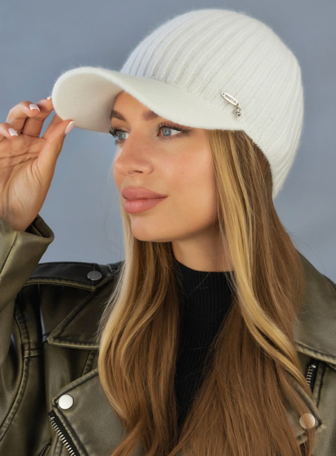 Кепка женская теплая Braxton Кокетка Белый (766W) - фото 1 Кепка женская теплая Braxton Кокетка Белый (766W) - фото 1