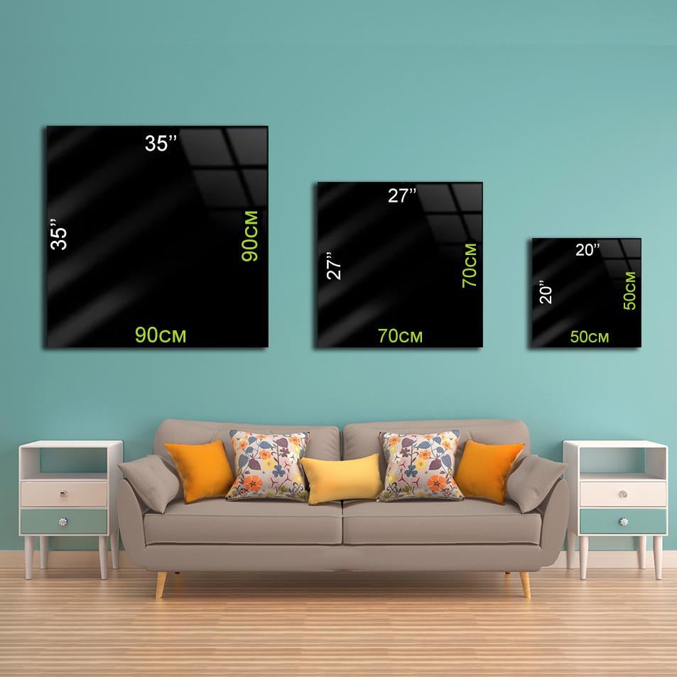 Картина на стекле NovellaPrint Река в джунглях 70х70 см (575.2) - фото 8