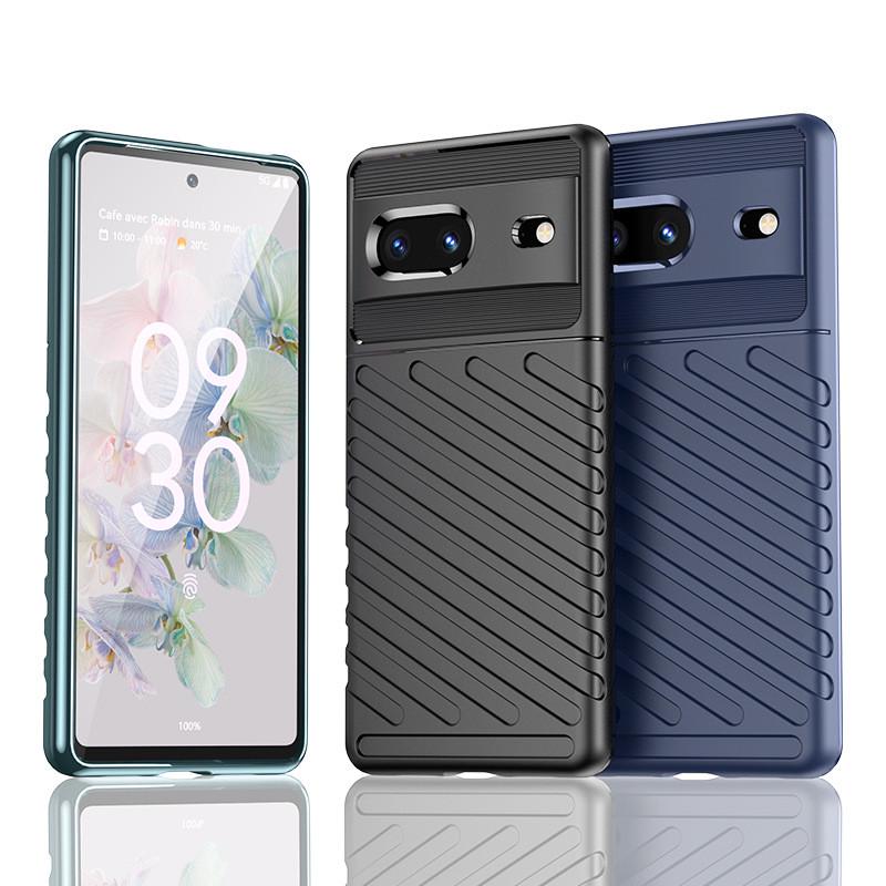 Чехол Deexe Thunder Series для Google Pixel 7 (черный)