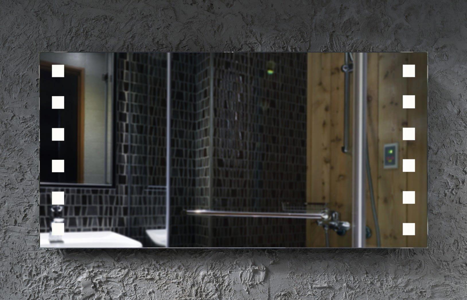 Зеркало Dim Dzerkal CORVI с LED-подсветкой 70х100 см (4379) Зеркало Dim Dzerkal CORVI с LED-подсветкой 70х100 см (4379)