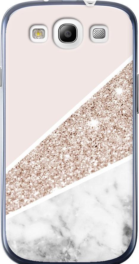 Чехол на Samsung Galaxy S3 Duos I9300i Пастельный мрамор (4342u-50-42517)