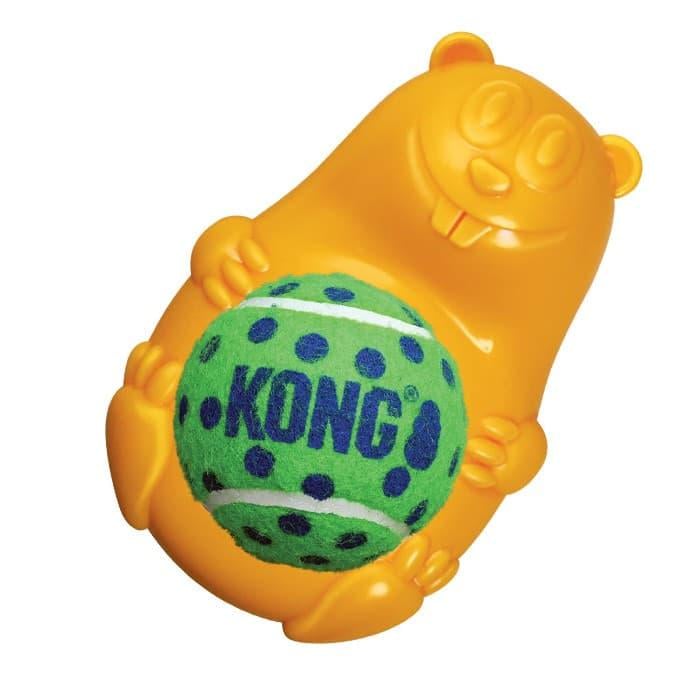 Игрушка для собак Kong Classic крепкая резиновая теннисные кореша бобрик S