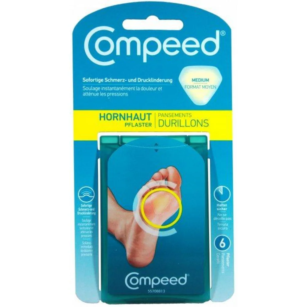 Пластирі від натоптишів Compeed 6 шт. (15275716)