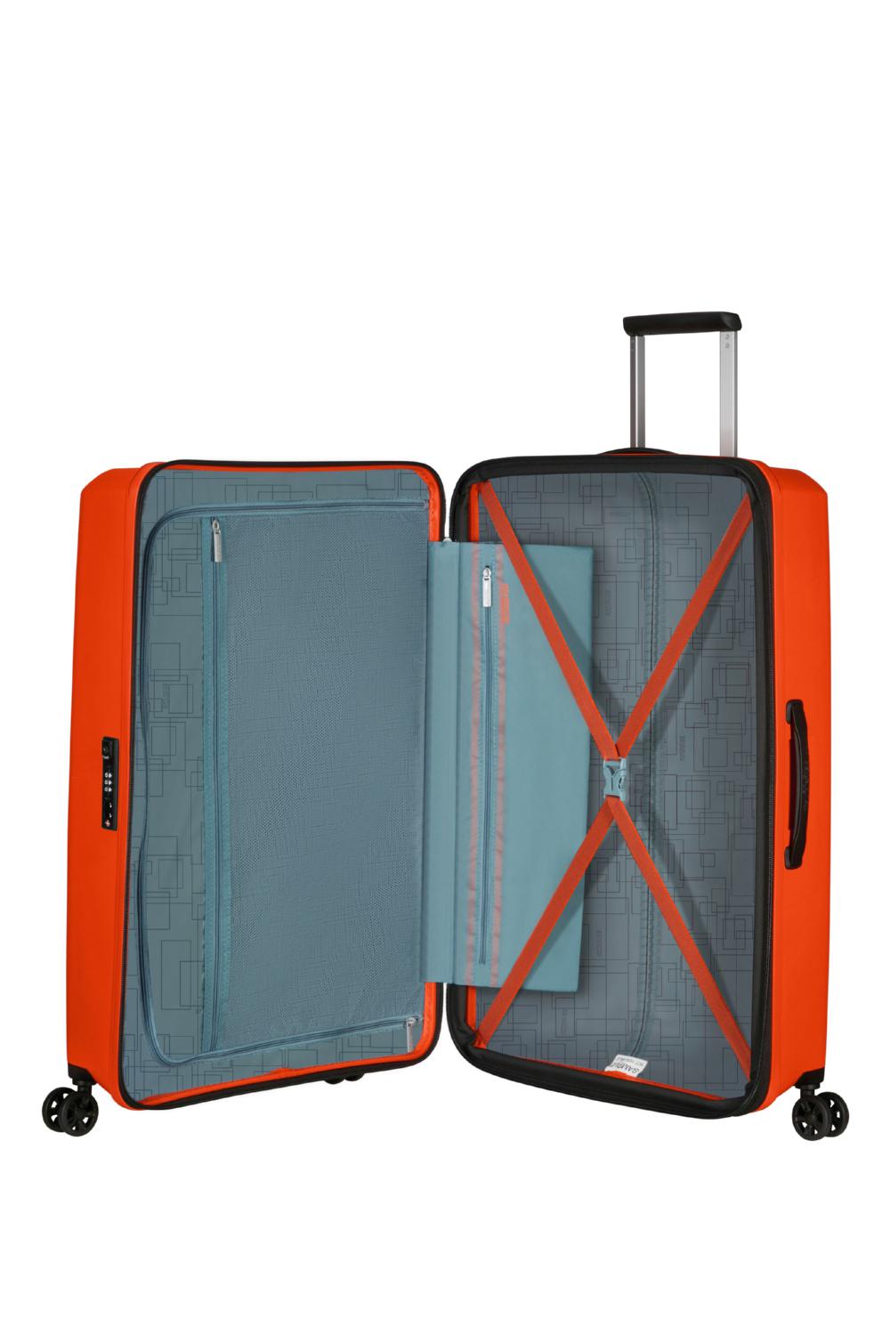 Чемодан American Tourister AEROSTEP 77x50x29/32 см Оранжевый (MD8*96003) - фото 3