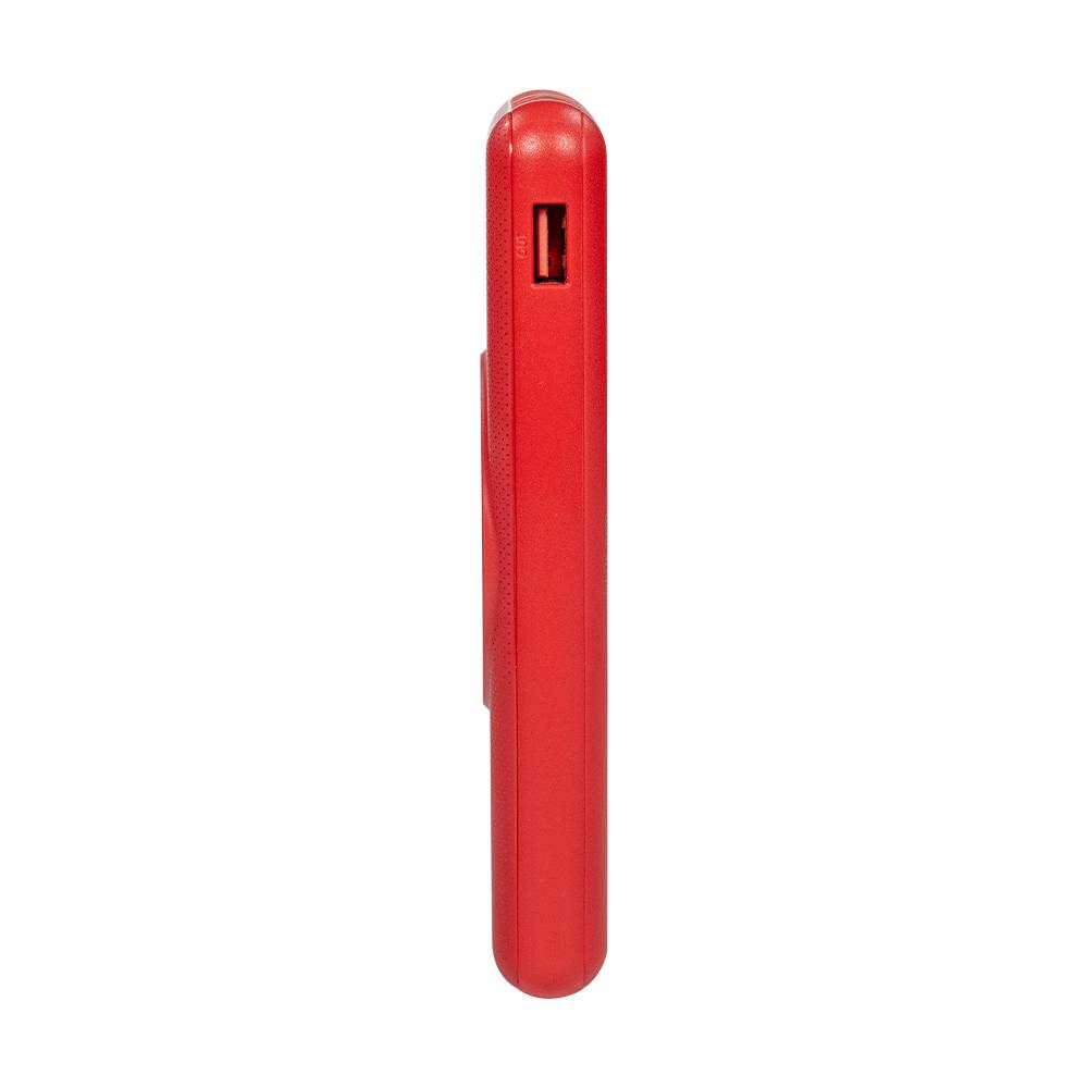 Повербанк Kraft KPB-1110W 10000 mAh Red (43-00056) - фото 5