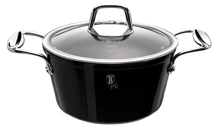 Каструля Berlinger Haus Black Royal титанове антипригарне покриття 4,1 л