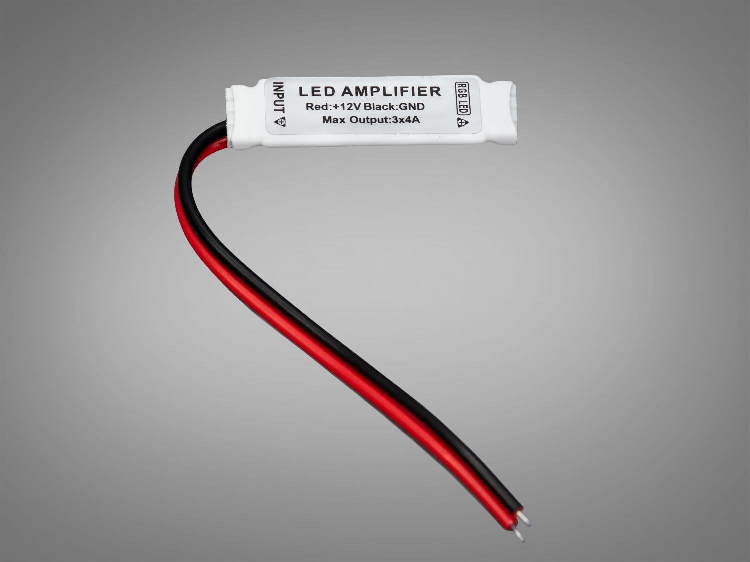 Підсилювач для LED стрічки (PC-K5-mini-RGB-AMP-4pin)