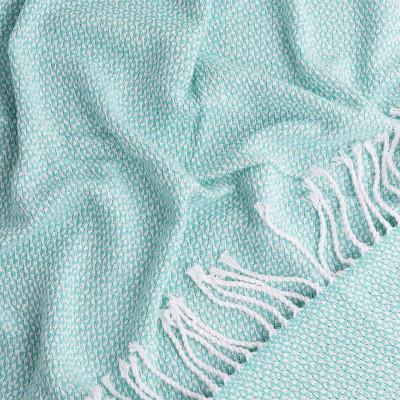 Плед Аура 140х200 см Мятный - фото 2