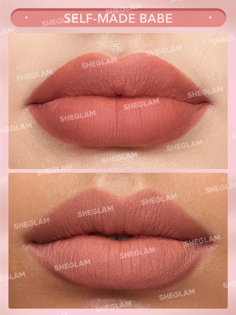 Помада губна SHEGLAM Matte Allure Lipstick-Self-Made Babe - фото 2