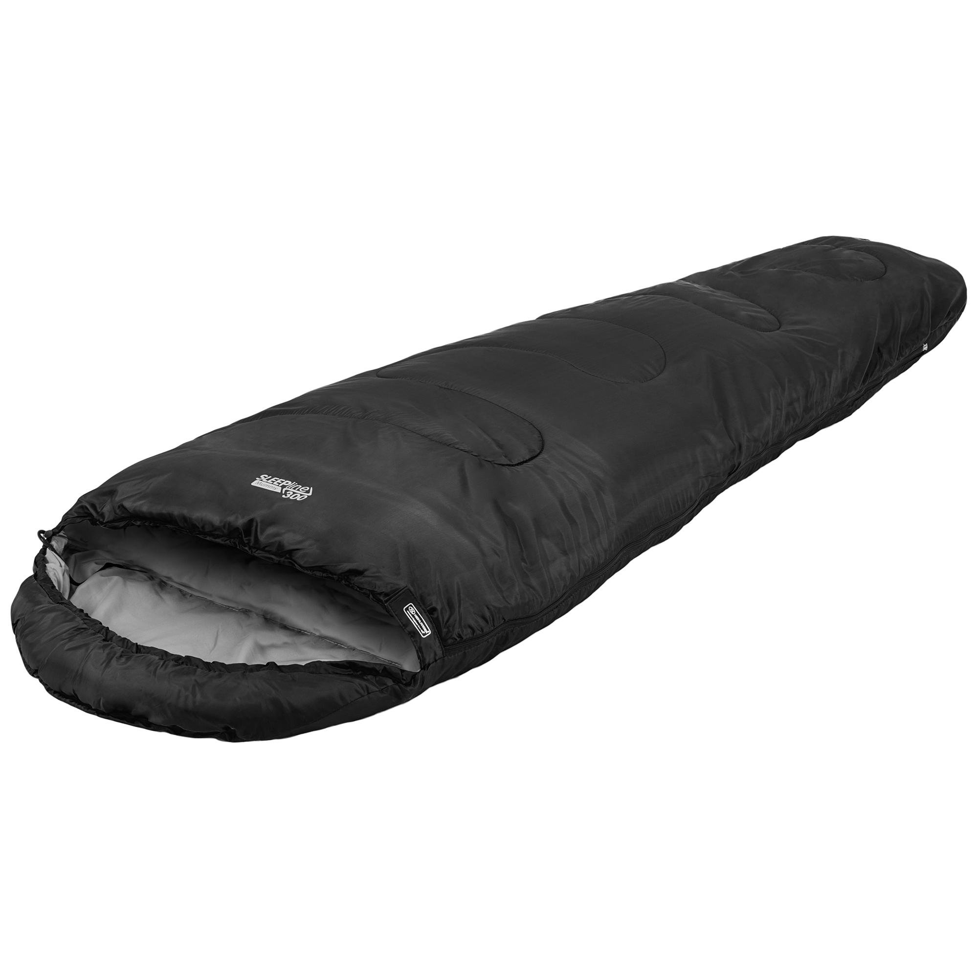 Спальный мешок Highlander Sleepline 300 Mummy/+3°C Black Right (SB039-BK)