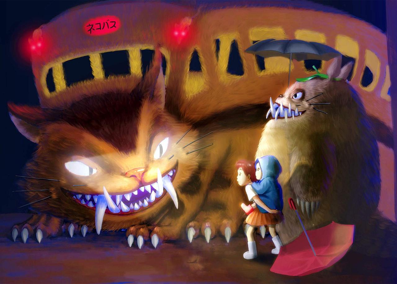 Картина GeekLand My Neighbor Totoro фан (NT 09.078)