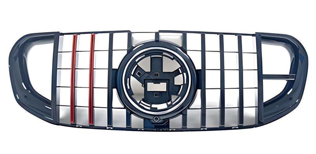 Решетка передняя Cixtai GT Panamericana GT-R 2020-2023 для Mercedes GLS X167 abs-пластик (147822)