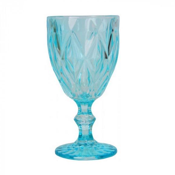 Набір келихів скляних Art Rhombus VB727 6 шт. Світла бірюза (DR001297) - фото 1