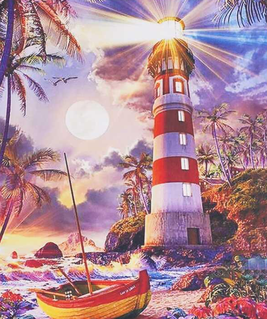 Алмазна мозаїка GB 78977 30 TK Group Маяк 30х40 см (121873)