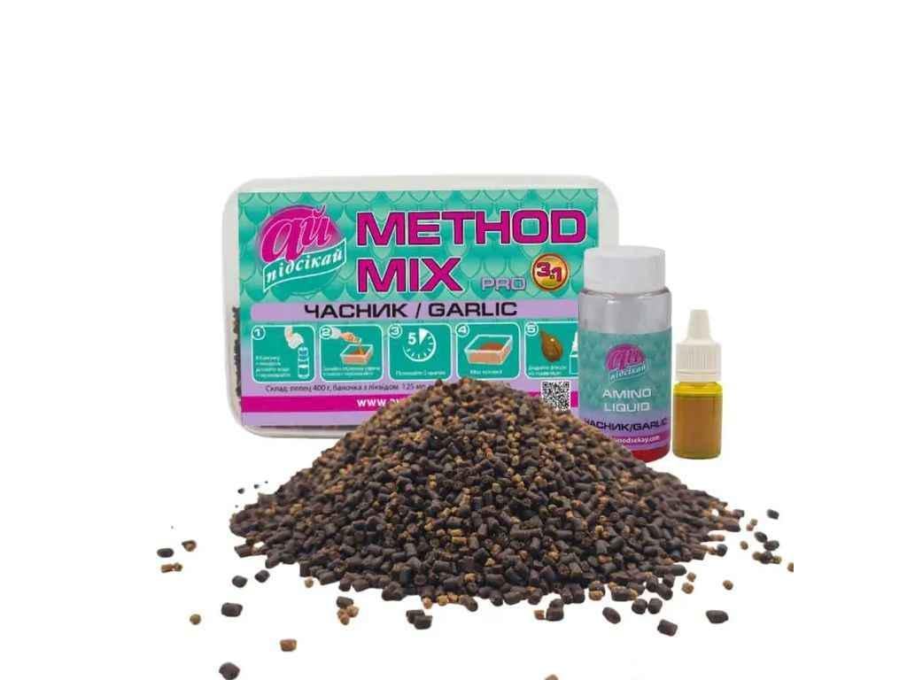 Приманка в гранулах Method Mix Ай подсекай Чеснок (1034497)