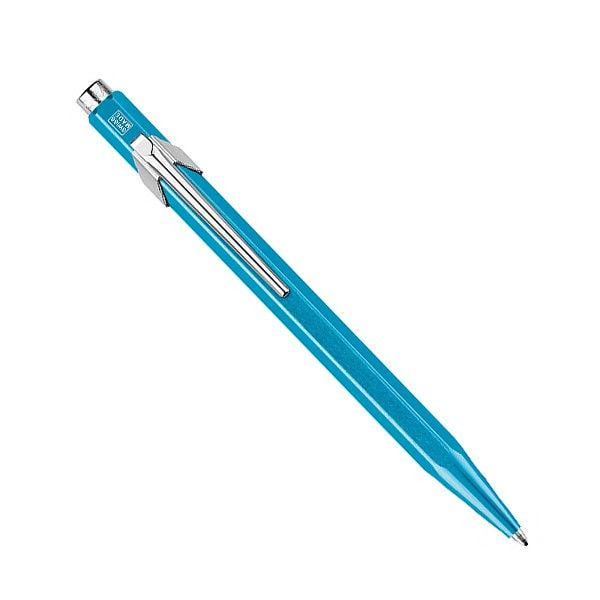 Шариковая ручка Caran d'Ache 849 Popline Metallic Turquoise