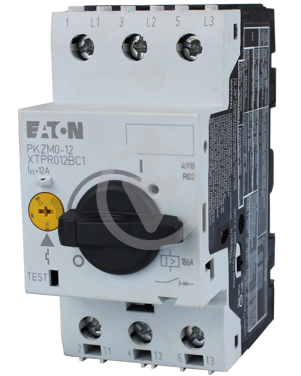 Автомат защиты двигателя Eaton 0-12A PKZM 0-12 (13473207) Автомат защиты двигателя Eaton 0-12A PKZM 0-12 (13473207)