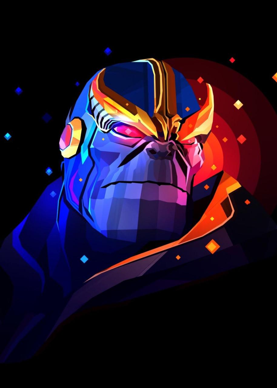 Картина постер Gee! Thanos Танос минимализм 40х60 см TN.09.071