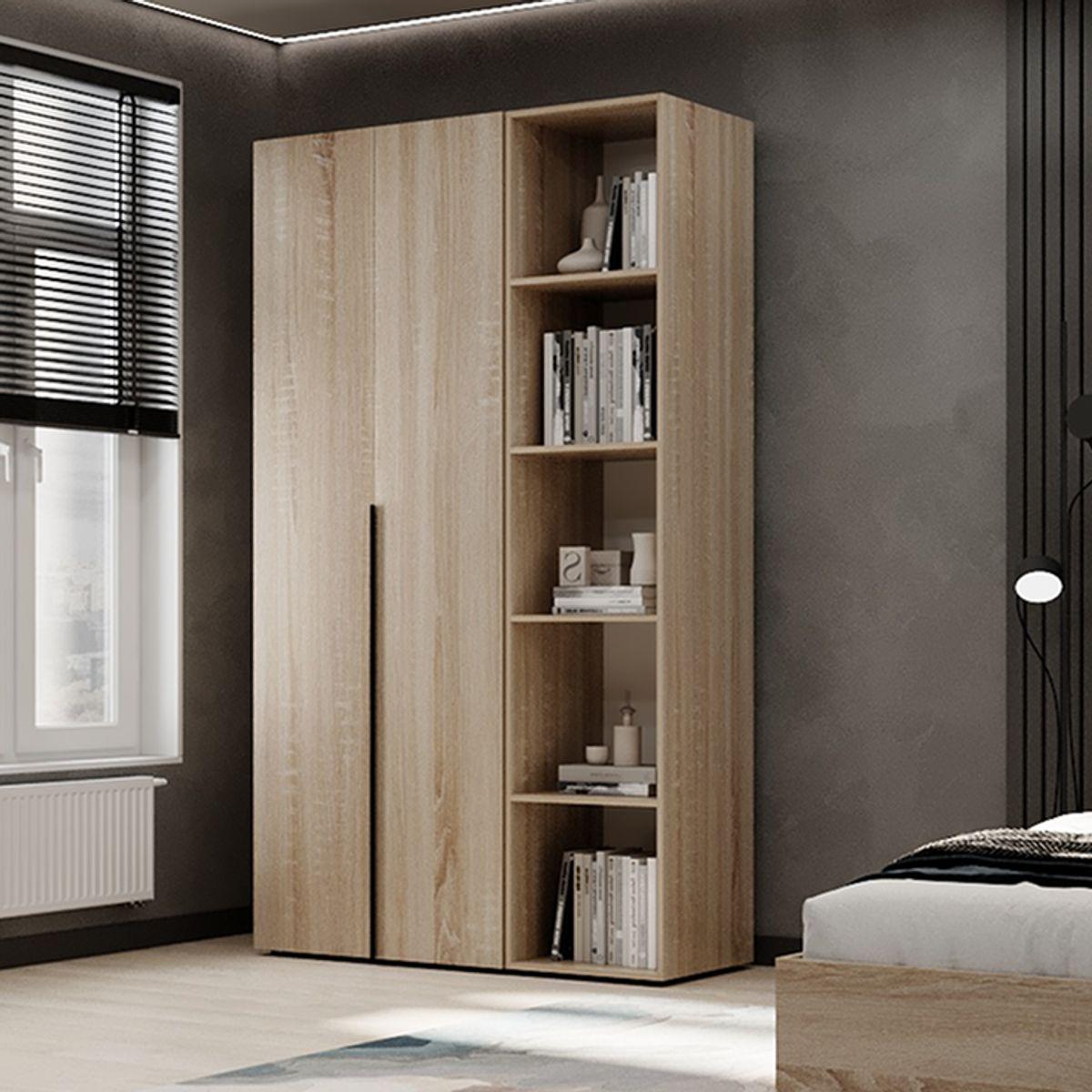 Шкаф распашный комбинированный №11 ART IN HEAD Light 1200x500x2200 мм Дуб Сонома (LTK01113000000)